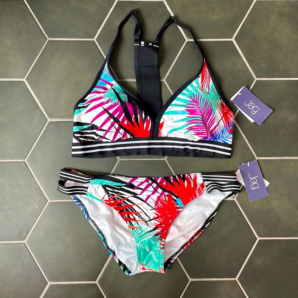 JAG 2 Piece Swimsuit NWT | M